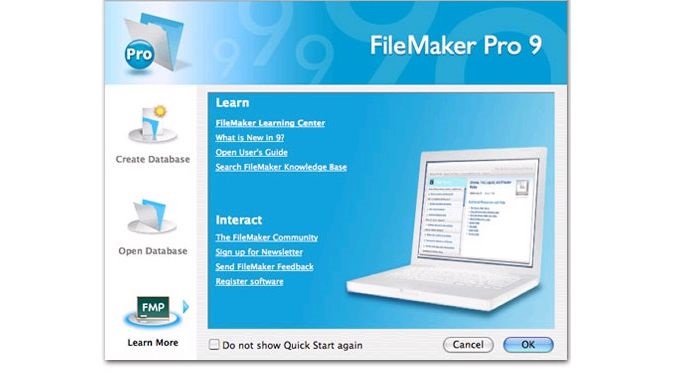 FileMaker 파일메이커 Pro 9 Mac용 - 예스파일